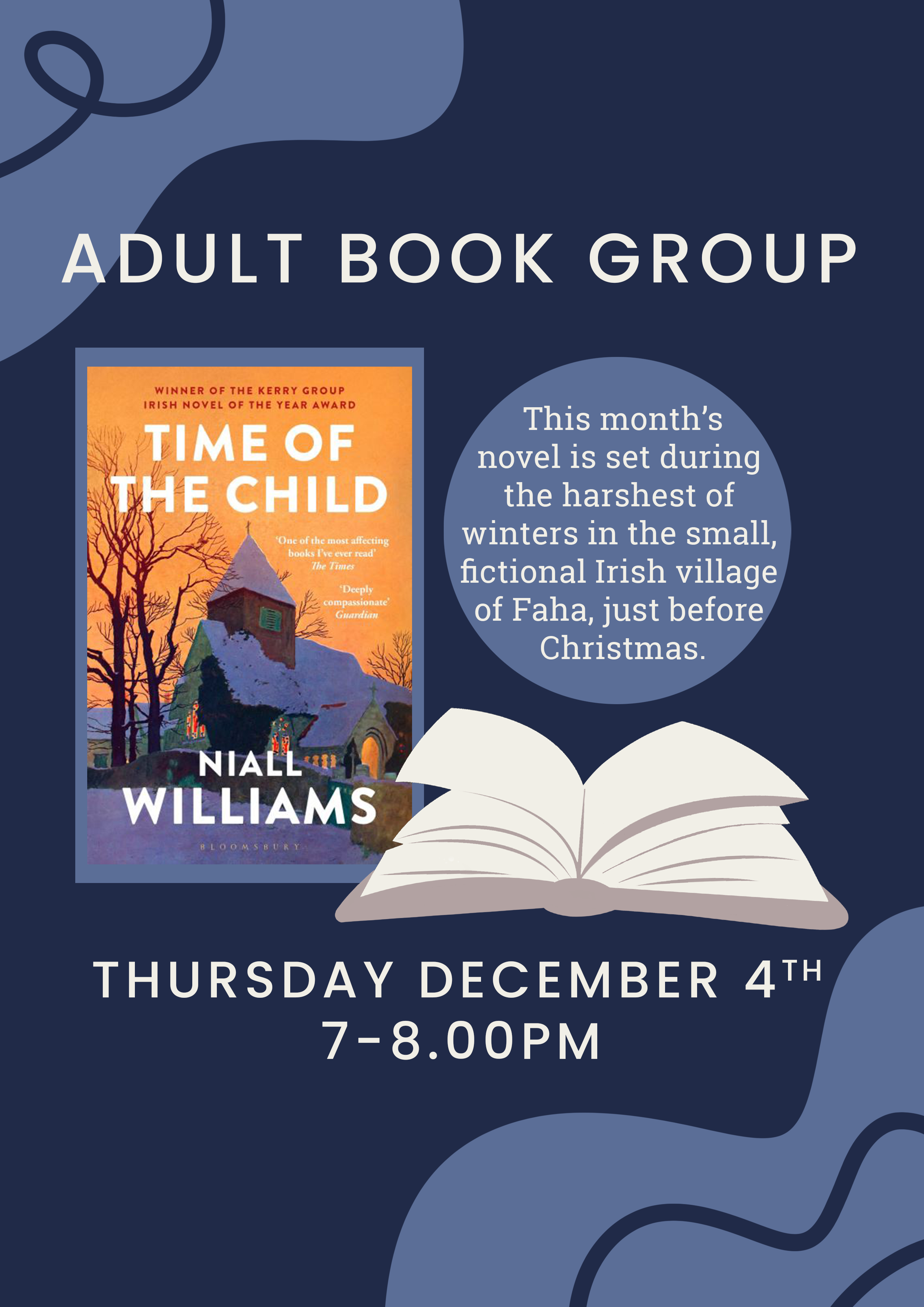 Adult Book Group 4/12