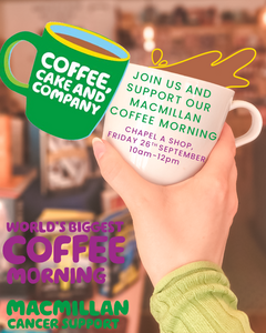Macmillan Coffee Morning 26/09