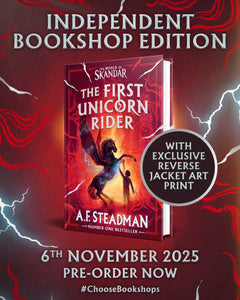 World of Skandar: The First Unicorn Rider SIGNED DISCOUNTED PRE ORDER