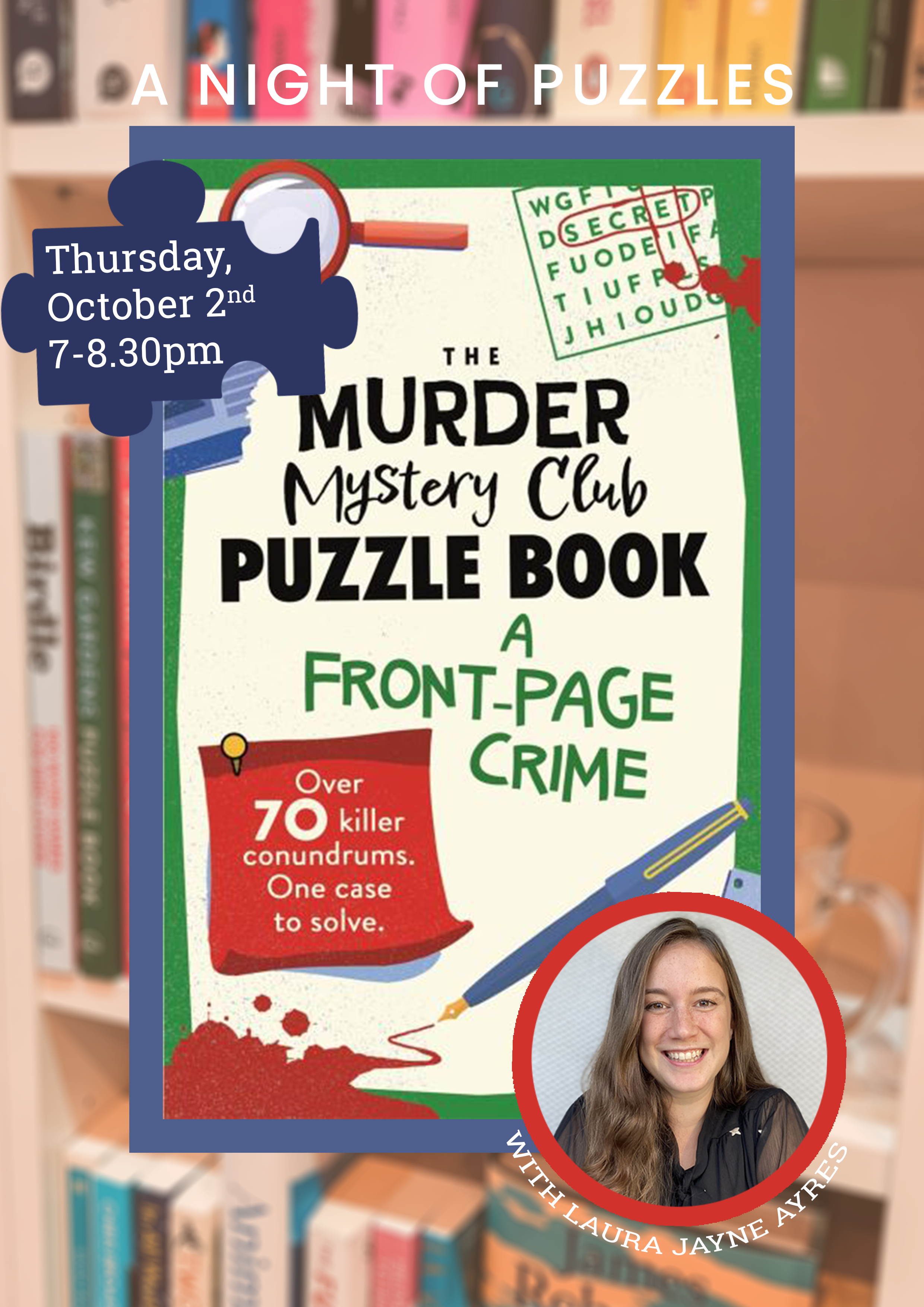 A Night Of Puzzles With Laura Jane Ayres 02/10