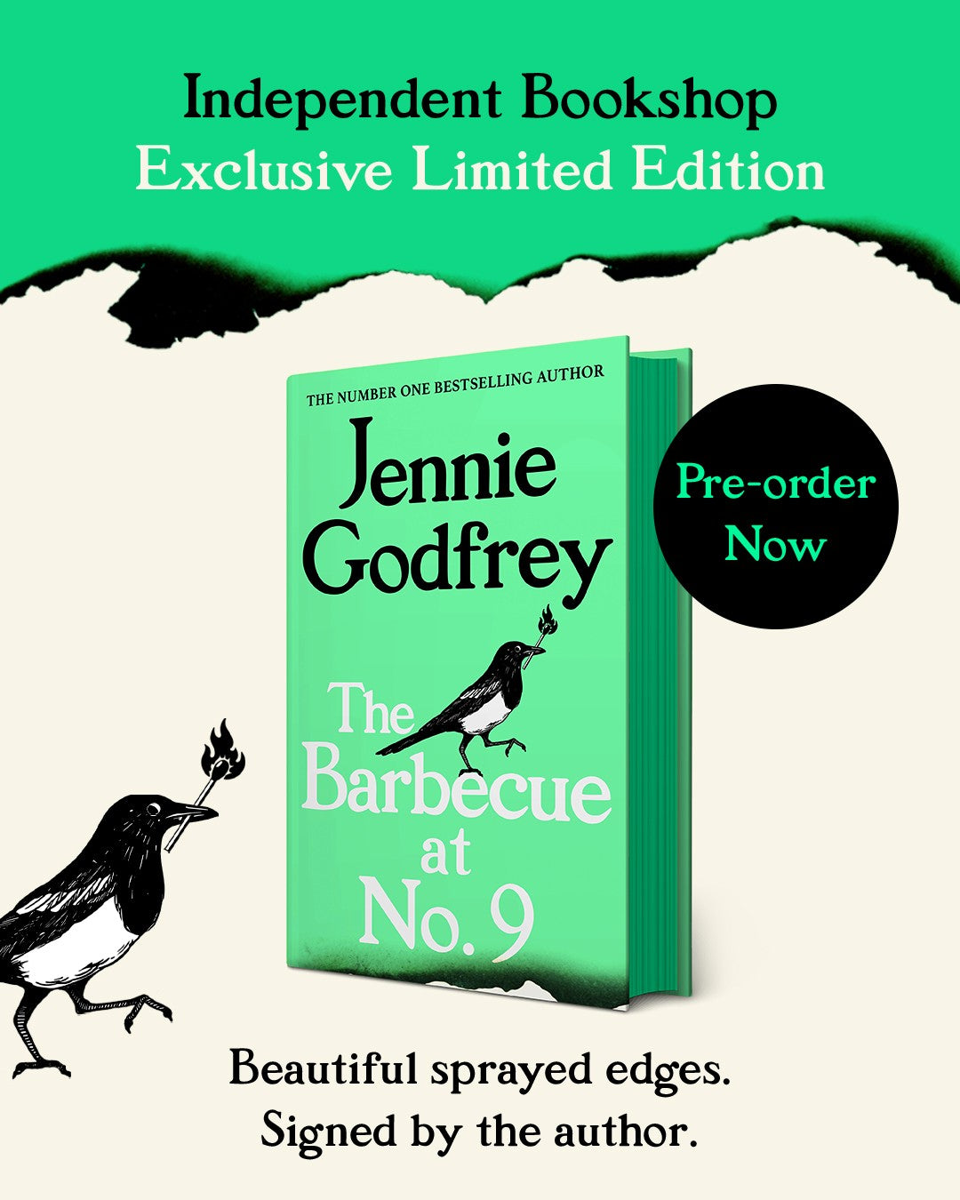 The Barbecue at No.9 SIGNED EXCLUSIVE DISCOUNTED PRE ORDER