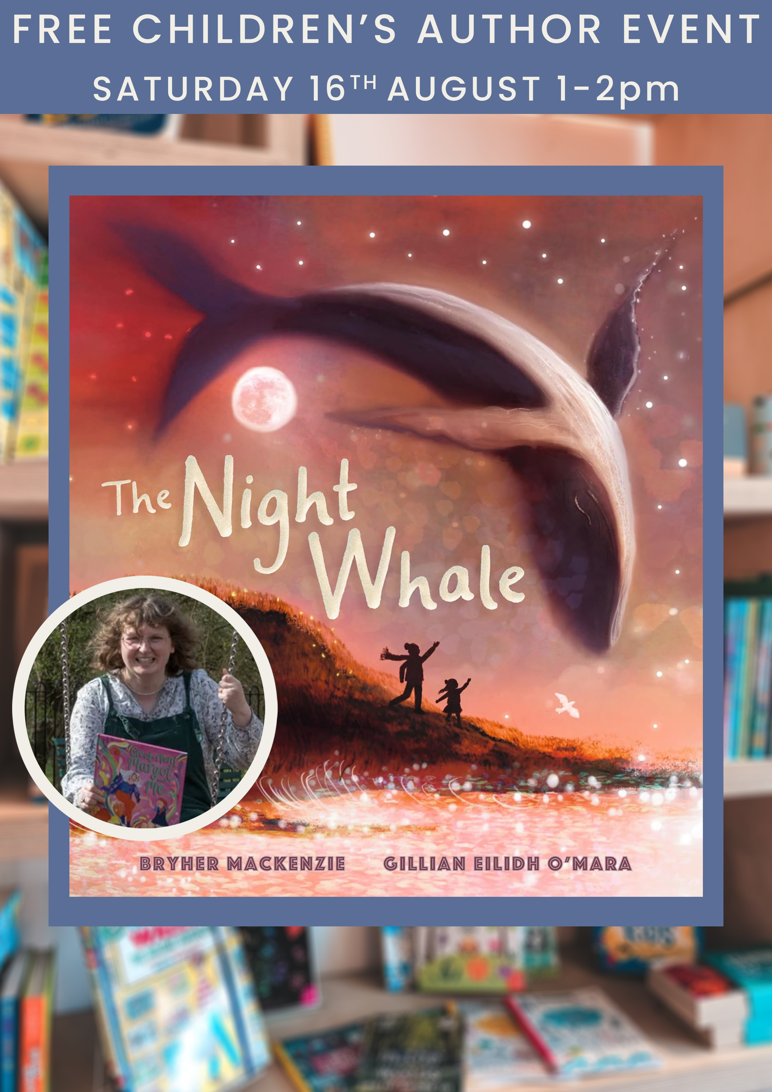 FREE Children's Author Event 16/08