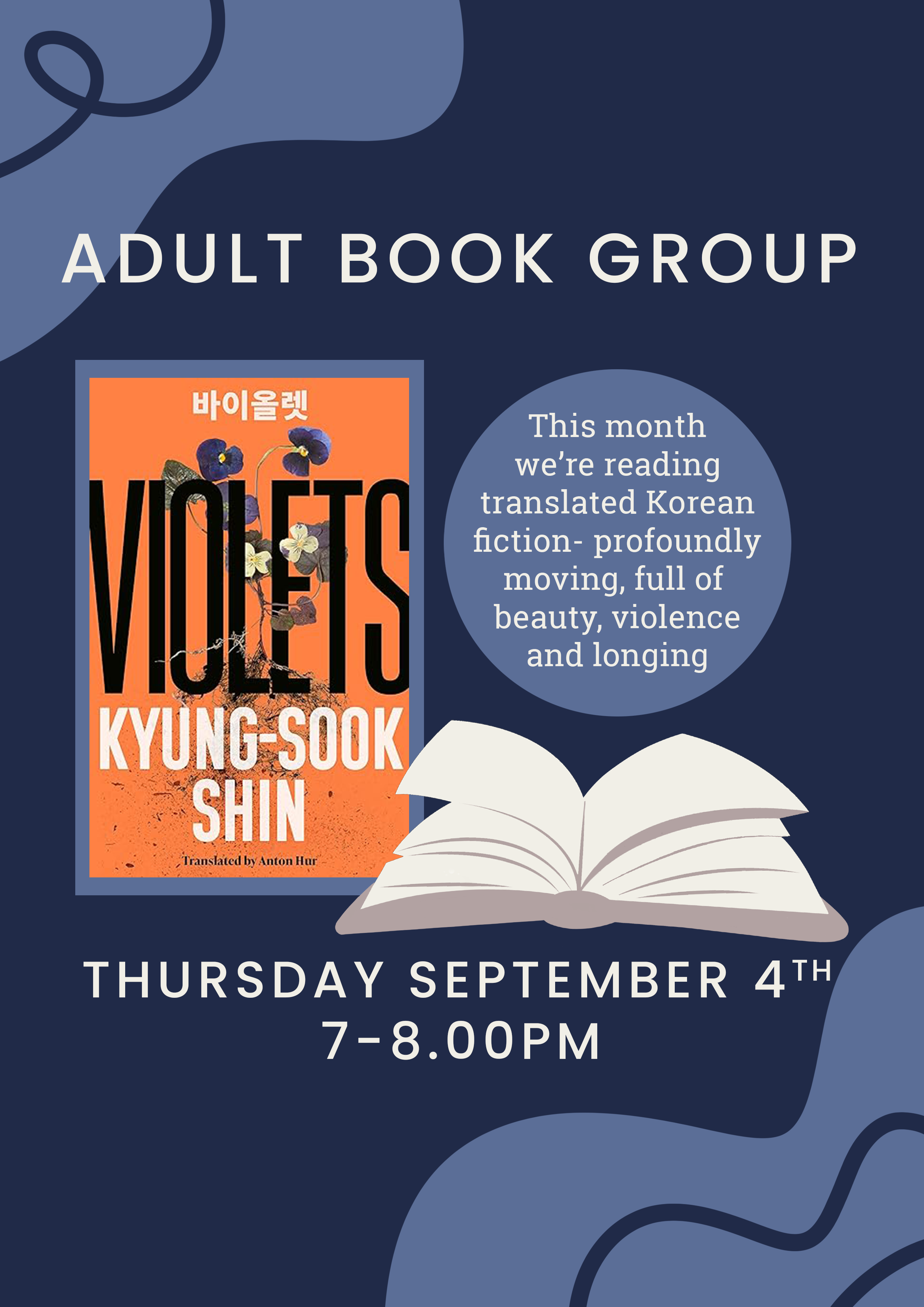Adult Book Group 04/09