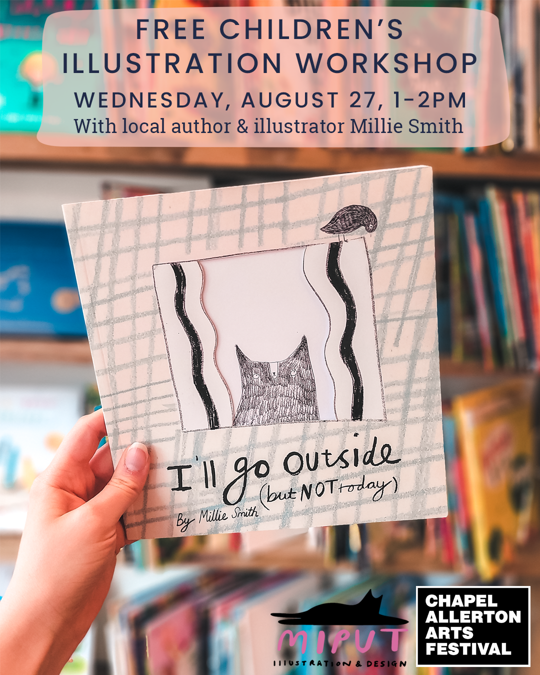 FREE Children's Illustration Workshop 27/08